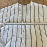 Striped White & Black Swim Cover Photo 4