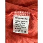 Lilla P Orange Pima Cotton V Photo 2