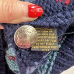 Eddie Bauer Vtg Sz M Navajo Native American Sweater Vest Buffalo Nickel Wool Photo 4