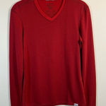 Patagonia ✨ Women’s Red Capilene 2 Long Sleeve Base Layer Top Small Photo 0