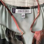 Jennifer Lopez women XS scoopneck cold shoulder floral print midi dress Photo 7