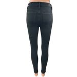 American Eagle  Next Level Stretch Black Skinny Leg Mid Rise Denim Jeans Pants 2 Photo 2