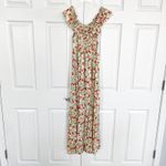 Free People She's A Dream Strawberry Ivory Maxi Dress Photo 8