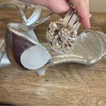 Delicacy  Strappy Rhinestone Kitten Heels Shoes Wmns Sz 7.5 Prom Formal Wedding Photo 9
