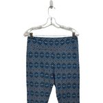 LuLaRoe Tall & Curvy Leggings TC Orange Blue Diamond Burst Eye Geometric Photo 1