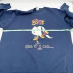 Vintage 90s 1995 Total Brat See If I Care Sweatshirt Navy Blue Crewneck Size XL Photo 7