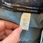 Foreign Exchange Acid Wash Denim-Look Pencil Skirt 3 Photo 6