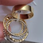 Belk NWT Gold Tone Ring Set Photo 5