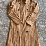 Topshop  double breasted button up peacoat trench jacket Photo 2