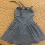 SheIn  Halter Denim Dress Photo 2