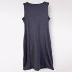 Brooks Brothers L Red Fleece Gray Cinch Twist Midi Formal Jersey Preppy Neutral Photo 2