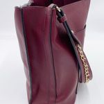 Steve Madden Bdhalia Burgundy Red Shoulder Bag Chain Strap 2 Piece Set w/ Pouch Photo 3