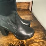 Madden Girl ‎ Stealtth Black Heeled Boots Size 9 Photo 2
