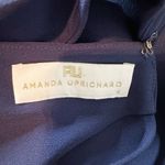 Amanda Uprichard  Shalyn Mini Dress Navy Size Small Photo 2