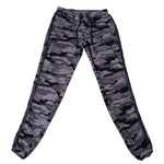 Betsey Johnson Camouflage Jogger Pants With Glittery Black Lines Size Small Y2K Photo 1