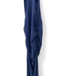 Michael Stars Michael Star S Womens Blue Racerback Shirring Midi Dress Tank Sleeveless Side Photo 4