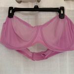 SKIMS  Ultra Fine Mesh Strapless Bra Pink Petal 44DDD (44F) Photo 4