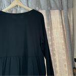 Sonoma  Black Maternity Drapey Empire Waist Long Sleeve Shirt Size Large Photo 10
