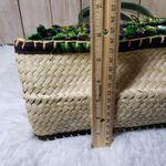 FURAHA Green, Tan, Multicolor Abstract Print Woven, Sustainable, Shoulder Bag Green Photo 12