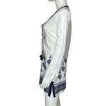 Athleta  Women's Navy Blue/Bright White Desert Diamond Tunic Swim Coverup sz XS Photo 2