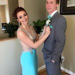 Glow dress Prom Dress Size 8 Photo 3