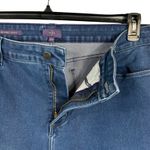 NYDJ SZ 20W Alina Legging Jeans Hi-Rise Pockets Medium Wash Stretch Zip-Fly Blue Photo 2