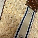 CHAPS Beige Woven Straw Leather Trim
Turnlock Shoulder Bag Photo 6