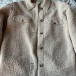 Joie Sherpa Teddy Shacket Women’s Oversized  Photo 4