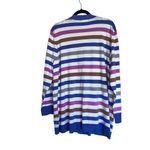Jones New York NWT Women's Jersey Stripe Long Cardigan Sweater Photo 8