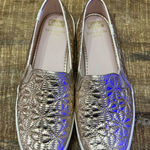 Kate Spade  Keds Women’s 7.5 metallic pink silver quilted Slip On Shoes Photo 0