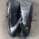 Women’s Black High Heel Lace Up Booties with Lace Detail EU40 Size 9/9.5 US NEW Black Photo 8