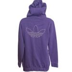 Adidas Originals Purple Long Hoodie Photo 1