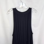 Lane Bryant Plus Size 18 20 Maxi Dress Black Beaded Sleeveless Elastic Waist 294 Photo 4