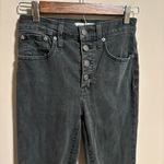 Madewell Cali Demi-Boot Jeans in Bellspring Wash: Button-Front Edition- Size 26 Photo 4