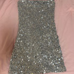Princess Polly  sequin silver dress Photo 0