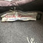 Vintage Cecile Lorraine Grey Fur Made in Italy Pillbox Hat Structured Bow Custom Gray Photo 7