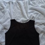 SheIn Sleeveless Waffle Knit Black Athleisure Crop Top Photo 1