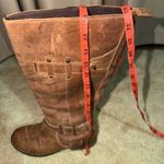 Corral Boots Brown Tan Leather Riding Boots Western Size 8 Photo 10