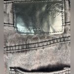 Fresh Produce  1 Grunge DefLeppard Patches Black Denim Mini Skirt Photo 7