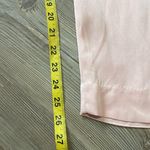 Gap Pink Drapey Trouser Pleated Pants Lt pink Womens size 8 Belt loops Tapered Photo 7