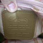 Fossil Women's Beige Brown Woven Straw Leather Strap Tote Shoulder Bag Purse Photo 4