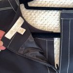 Etcetera Black dress with white contrast stitching and 3/4 sleeves Photo 4