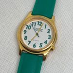 Guess Vintage  1989 women watch gold tone 30mm quartz analog up to 7.5” running Photo 1