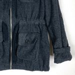 Joie  Utility Wool Blend 4 Pockets Zip Jacket Coat Photo 3