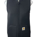 Carhartt  Car-Lux Women's Dark Gray Fleece Full Zip Vest Coat Jacket Size XS Photo 0