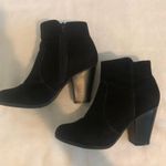 Lulus Lulu’s Aubrey Black Suede Ankle Booties Photo 3