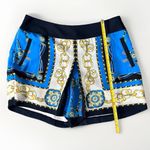 Cache  Rope Chain Print Skort Skirt Shorts Nautical Vintage Y2K Front Slit Sz4 Photo 5