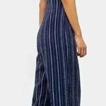 The Fifth Label  blue striped jumpsuit in size 6 Photo 1