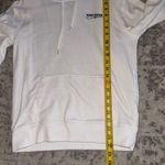 Hollister  California Logo Fleece Hoodie Sweatshirt White Size XSMALL Unisex Photo 5