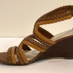Etienne Aigner Brown Wedges Sandals Photo 9
